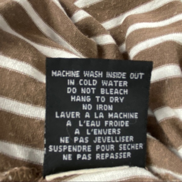 Anonyme Striped Maxi Skirt Striped Elastic Waist - Picture 6 of 7